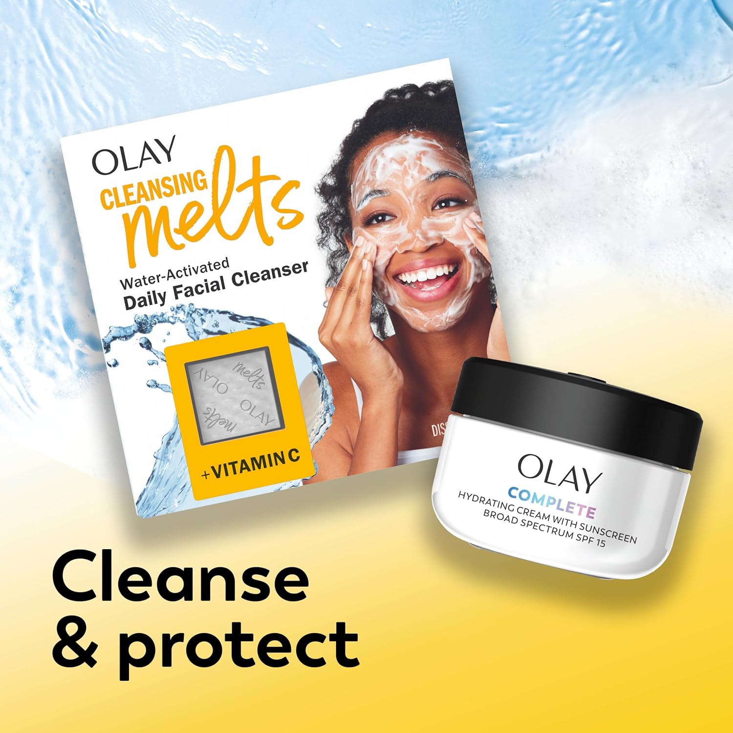 Olay Face Moisturizer Complete All Day UV Moisture Cream with Sunscreen SPF 15, Normal Skin, 2 Fl Oz (Pack of 3) - Image 11