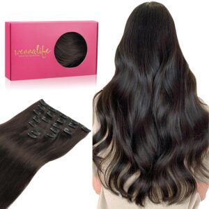 WENNALIFE Clip in Hair Extensions R...