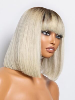 LUVME HAIR Ombre Blonde Bob Wig wit...