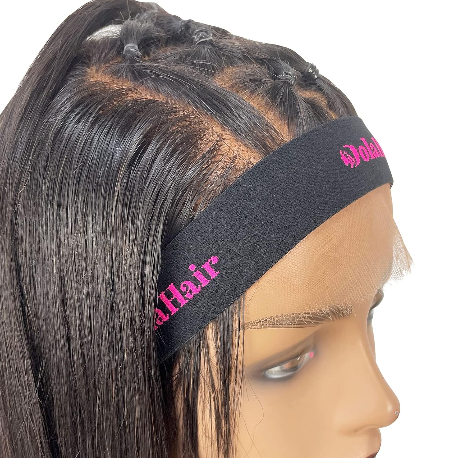 Dolahair Lace Melting Spray for GlueLess Wigs lace Bond Melting Spray Bond Adhesive Wig Glue Spray (Melting Spray/1 Band/1 Brush) - Image 6