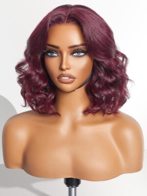 LUVME HAIR 10” Burgundy 99J B...