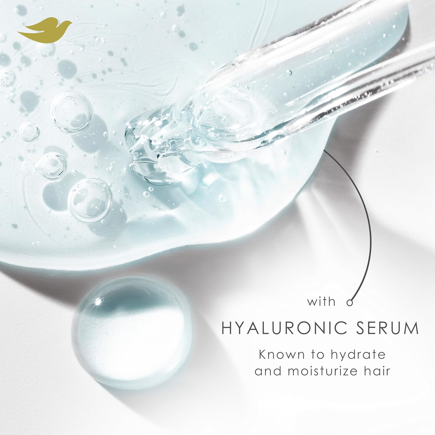 Dove Hair Hyaluronic Moisture for Dry Hair 10-in-1 Hydrating Hair Mask with Bio-Protein Care Technology and Hyaluronic Serum 9.2 Fl Oz - Image 6