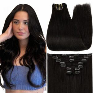 Full Shine 24 Inch Black Human Hair...