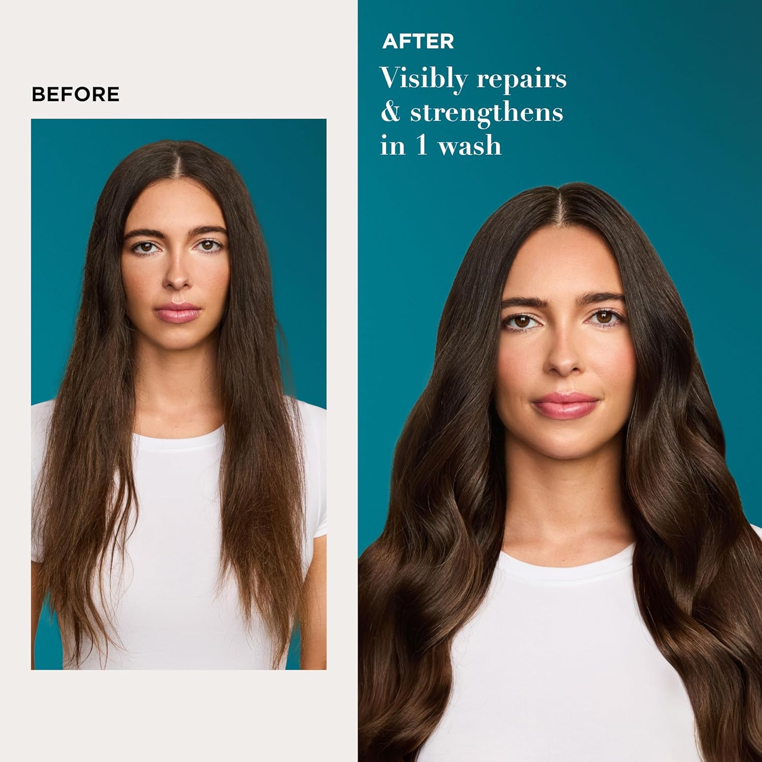 OGX Renewing + Argan Oil of Morocco Shampoo & Conditioner Set, Damage Repairing Shampoo & Conditioner Helps Strengthen & Repair Dry, Damaged Hair, Sulfate-Free Surfactants, 13 fl. Oz, 2 Pack - Image 3
