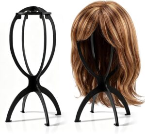 obeoby Portable Wig Stand, Upgraded...