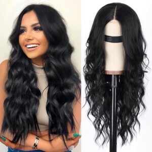 AISI HAIR Black Wig for Women, Long...