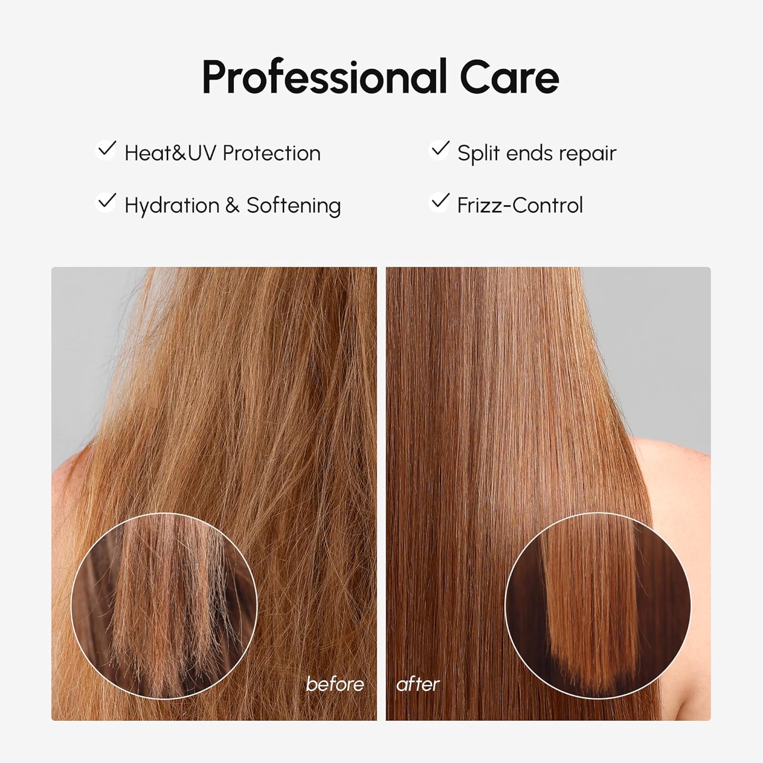 MAREE Hair Oil for Frizzy Hair with Argan Oil, Keratin & Biotin – Hair Serum for Dry and Curly Hair Gloss – Frizz Control Hair Care Products for Women – Aceite Para el Cabello – Keratin Hair Treatment - Image 4