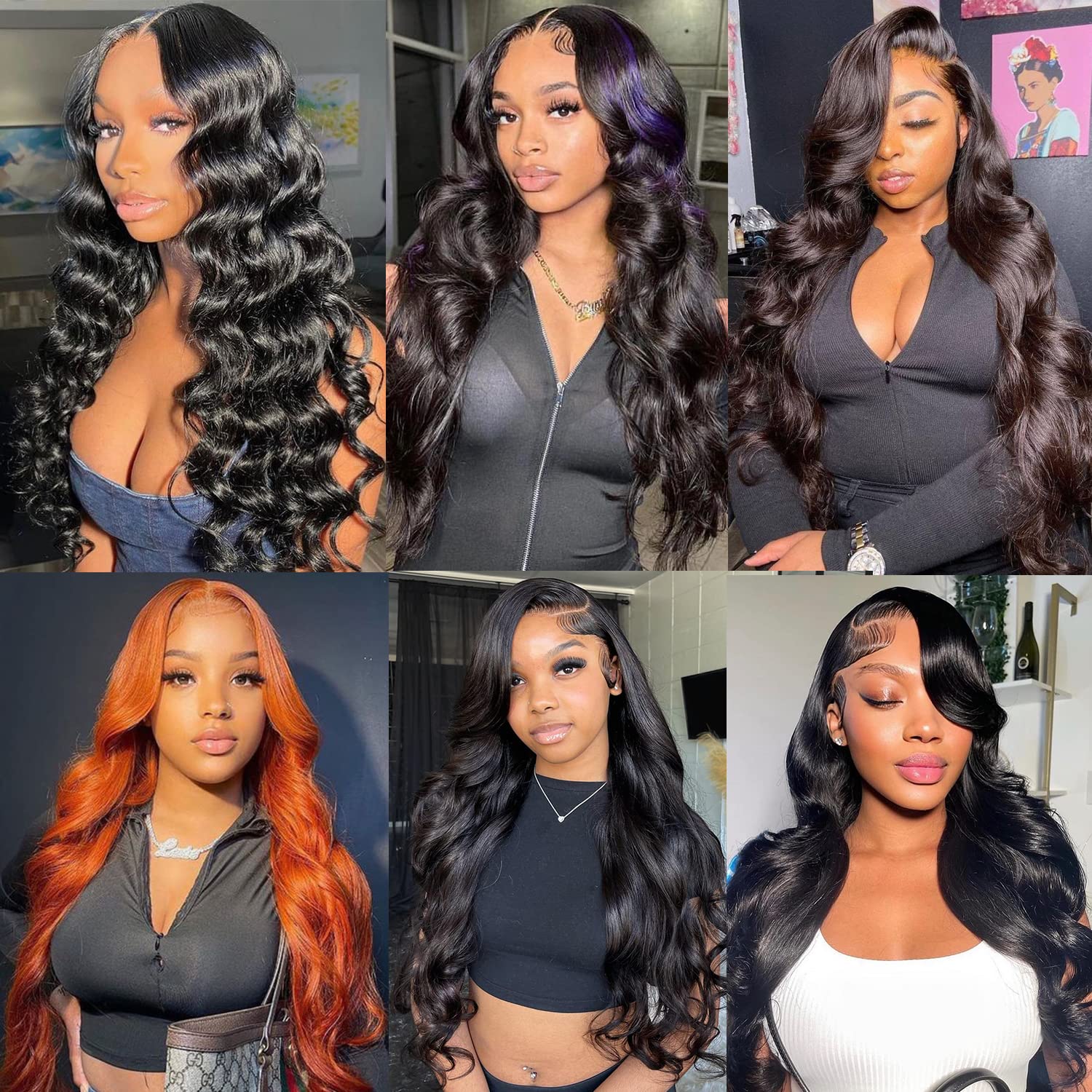 30Inch 13X6 Lace Front Wigs Human Hair Body Wave 200% Density HD Transparent Lace Frontal Wigs Body Wave Pre Plucked Glueless Wigs Human Hair for Women With Baby Hair - Image 7