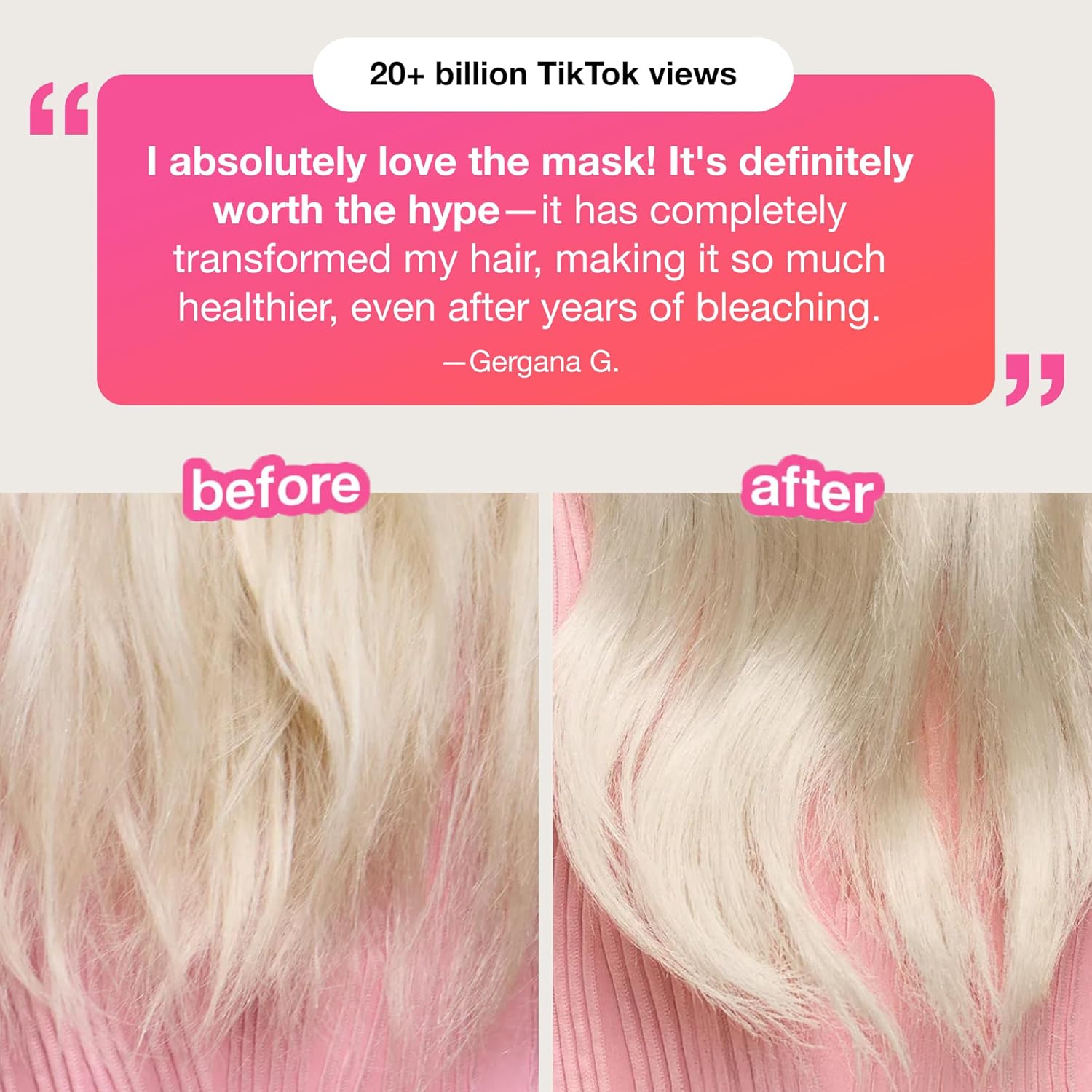 K18 Leave-In Molecular Repair Hair Mask, Patented, Lasting Repair For Dry, Frizzy, Damaged Hair, Reverse Damage In 4 Minutes From Bleach, Color, Chemical Services + Heat - Image 4