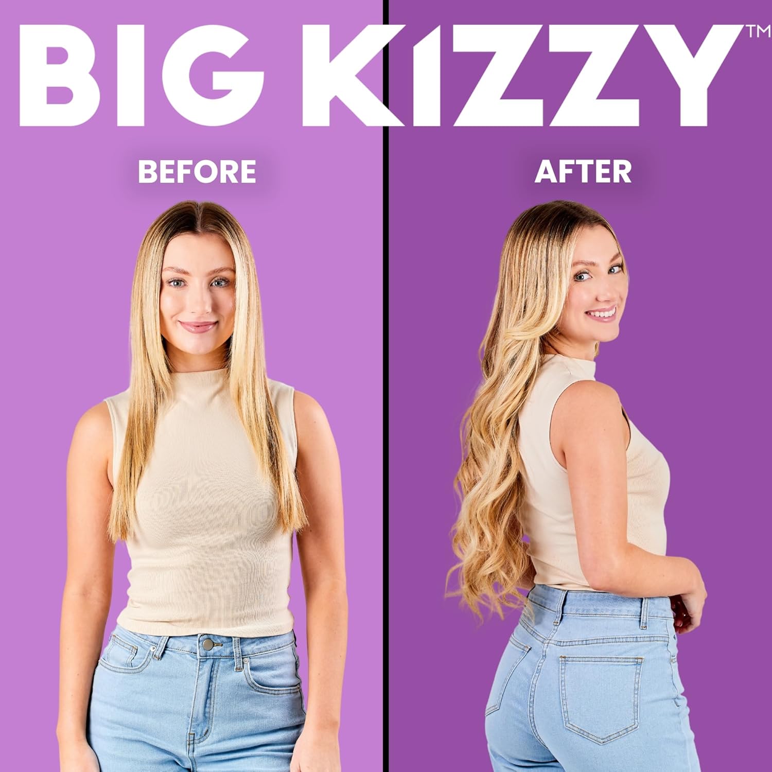 Single Sided Tape for Hair Extensions by Big Kizzy (72 tabs) - Extra Hold - Easy Install & Removal Replacement Tape for Thin, Fine Hair, 4cm x .8cm Tape for Extensions, Professional Extension Tape - Image 5