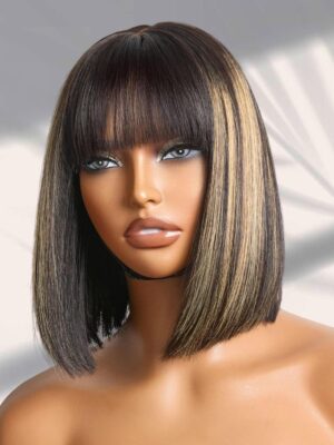 LUVME HAIR Short Bob Wigs Human Hai...