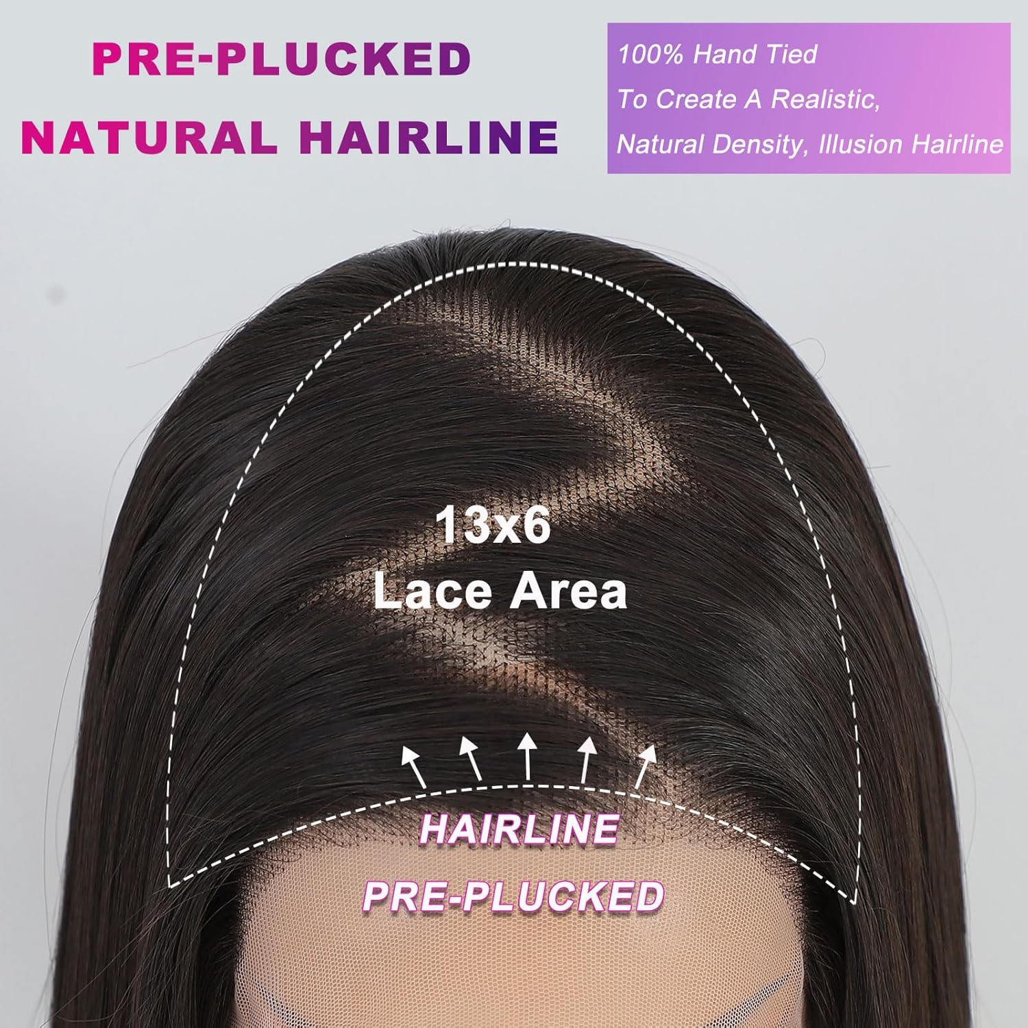 Synthetic Lace Front Wig, Honey Blonde Wig 13x6 Hd Lace Pre-Plucked Long Straight Highlights Glueless Wigs for Black Women 26 Inch Suitable for Everyday Wear - Image 4