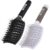 Boar Bristle Hair Brush Set – Dry/Wet Hair Brushes Detangler for Fine, Thick, Curly Hair – Curved and Vented Hair Brush for Women, Men or Kids