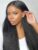 Kinky Straight Lace Front Wig Pre Plucked 13×6 Synthetic Lace Front Wigs for Black Women Long Yaki Synthetic Wig Soft & Natural as Human Hair Natural Black 22 Inch