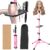 ZQIAN BEAUTY Wig Head Stand 50 Inch Metal Mannequin Head Stand for Hairdressing Training Head Adjustable Wig Stand Tripod with Tool Tray (Pink, Mannequin Head Not Included)