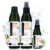 Awesome Synthetic Wig Shampoo & Leave in Conditioner Spray, Premium Set of 3, pH6, Replenishes & Easy Combing, Contains Coconut Oil (7 Fl Oz x2, 2.3 Fl Oz travel size)