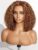 LUVME HAIR 12 Inch Brown Curly Bob Wigs Human Hair Glueless Pre Cut Highlight Lace Front Wig Pre Plucked 4/30 Mix Color Short Curly Wigs For Women