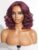 LUVME HAIR 10” Burgundy 99J Bob Wig Human Hair Pre Cut Glueless HD Lace Closure Wig Pre Plucked, Chic Dark Red 99J Body Wave Short Loose Wave Wigs For Women