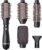 Wavytalk Hair Dryer Brush Set, Air Sculpt 4-in-1 Hot Air Brush Set | Blowout Brush Styler for Salon Blowouts, Volumizing, and Straightening, Sleek Frizz-Free for Every Hair Type, Black
